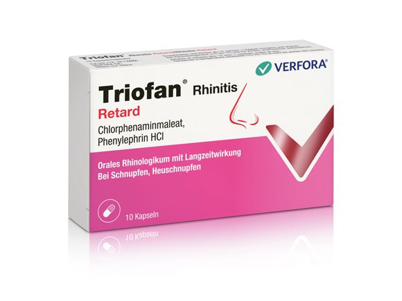 TRIOFAN rhinite retard caps 10 pce