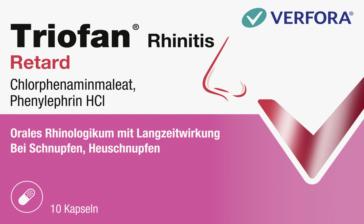 TRIOFAN rhinite retard caps 10 pce