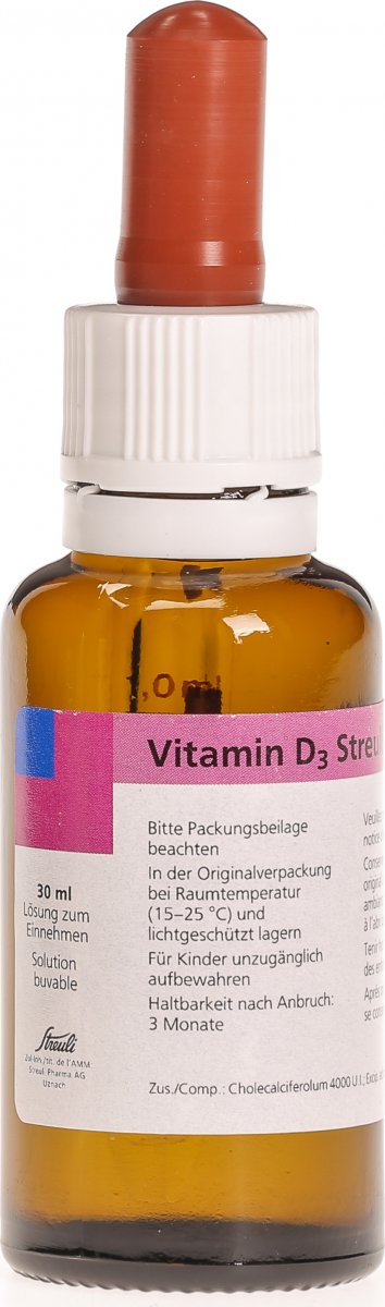 VITAMINE D3 Streuli 4000 UI/ml pour thérapie 30 ml