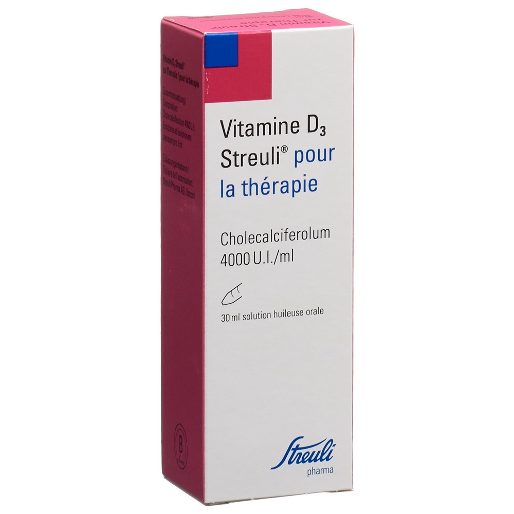Vitamin D3 Streuli zur Therapie, Lösung zum Einnehmen
