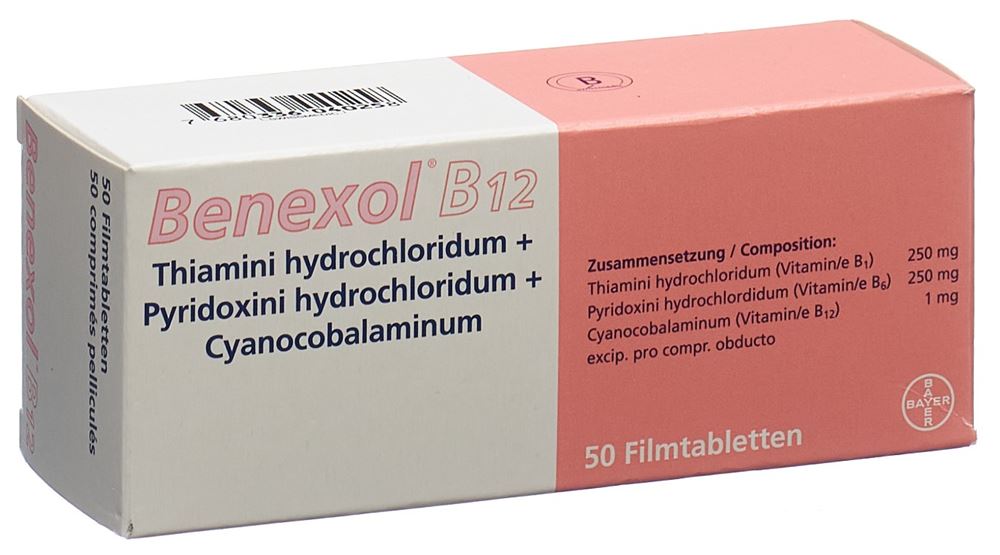 BENEXOL B12 cpr pell 50 pce