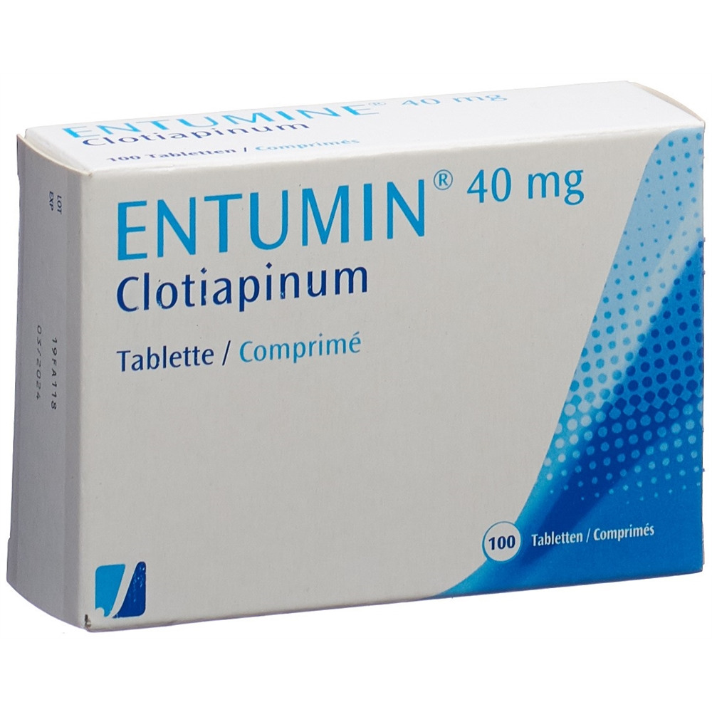 ENTUMINE cpr 40 mg 100 pce