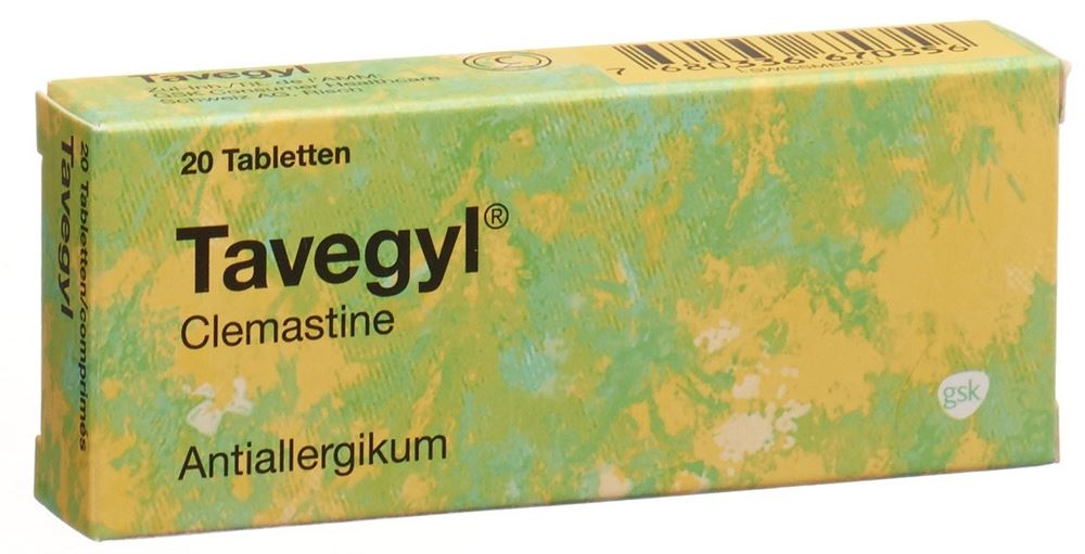 TAVEGYL cpr 1 mg 20 pce