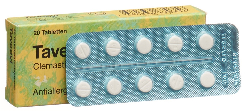 TAVEGYL cpr 1 mg 20 pce