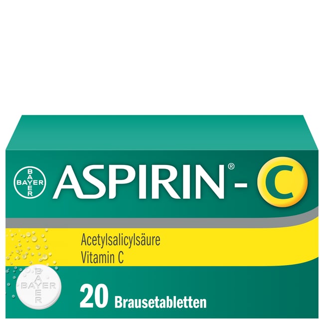 ASPIRINE C cpr eff sach 20 pce