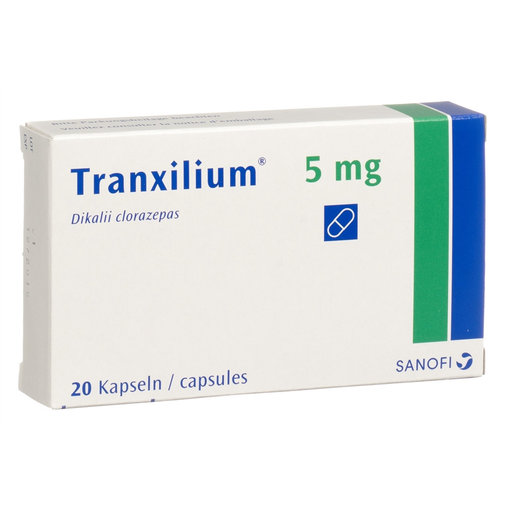 TRANXILIUM caps 5 mg 20 pce