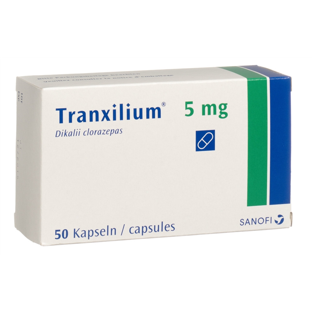 TRANXILIUM caps 5 mg 50 pce