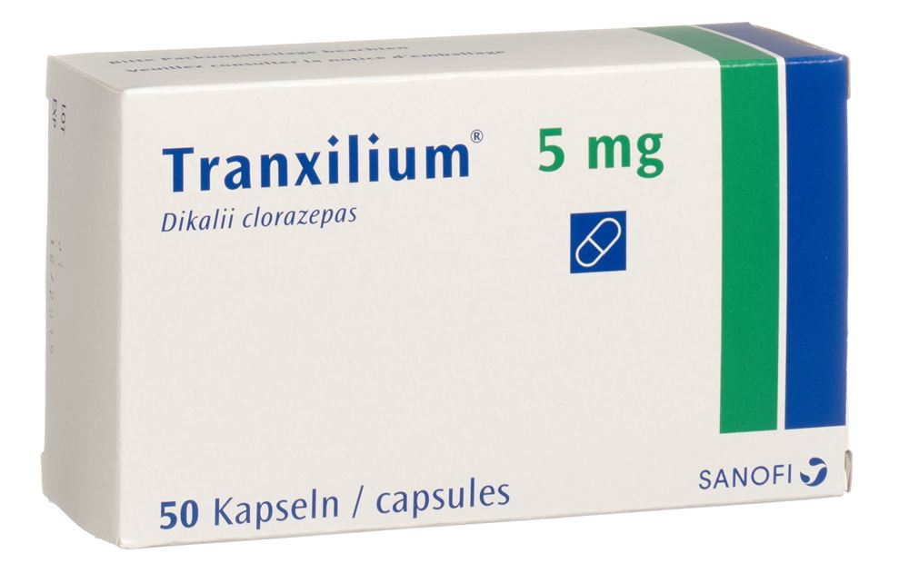 TRANXILIUM caps 5 mg 50 pce