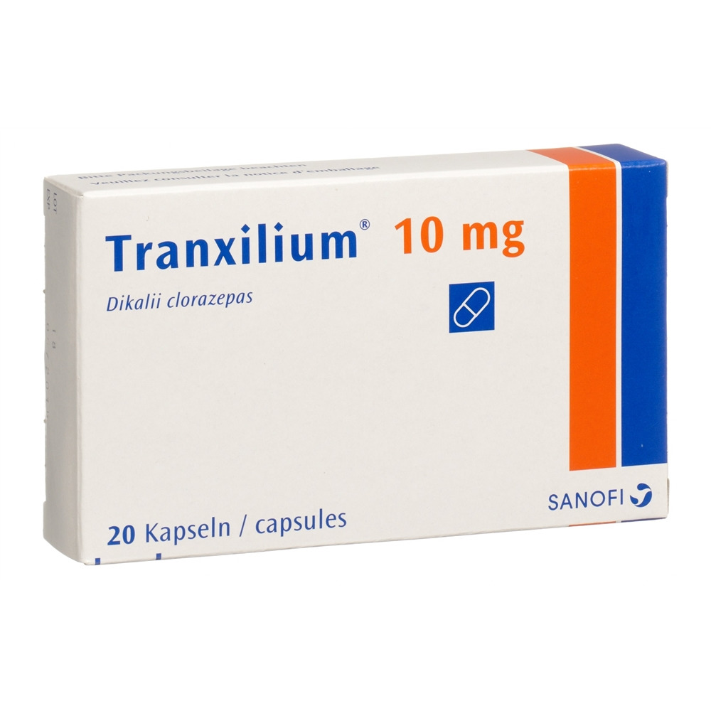 TRANXILIUM caps 10 mg 20 pce