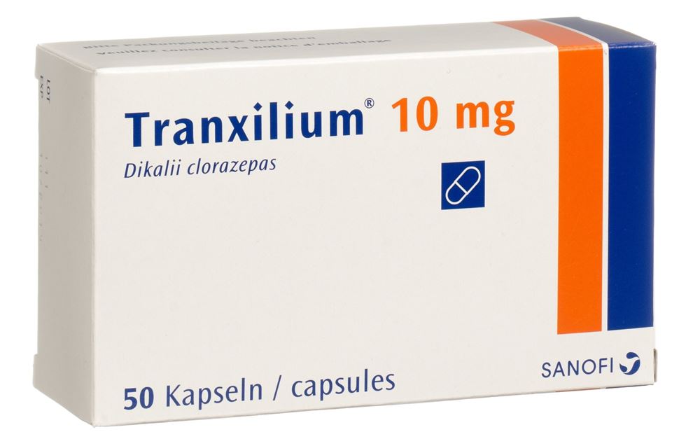 TRANXILIUM caps 10 mg 50 pce