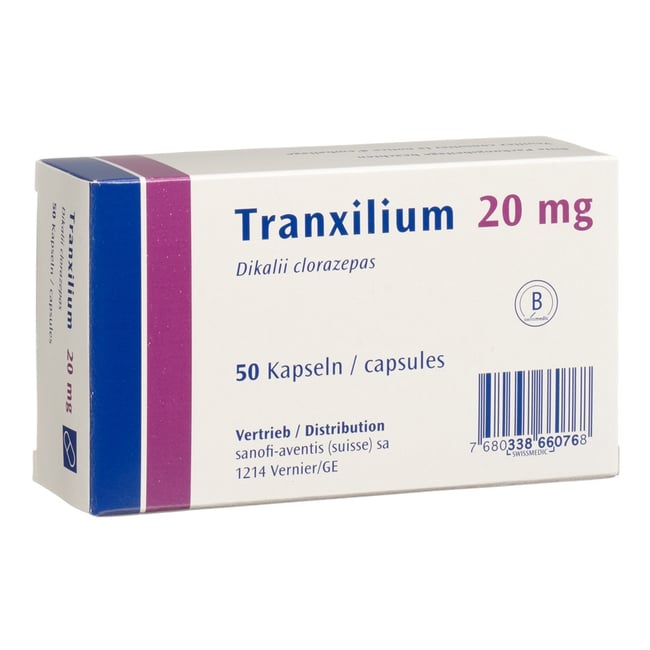 TRANXILIUM caps 20 mg 50 pce