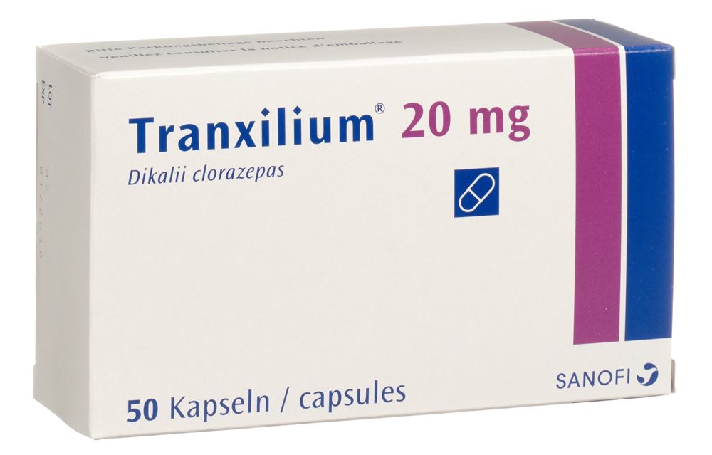TRANXILIUM caps 20 mg 50 pce