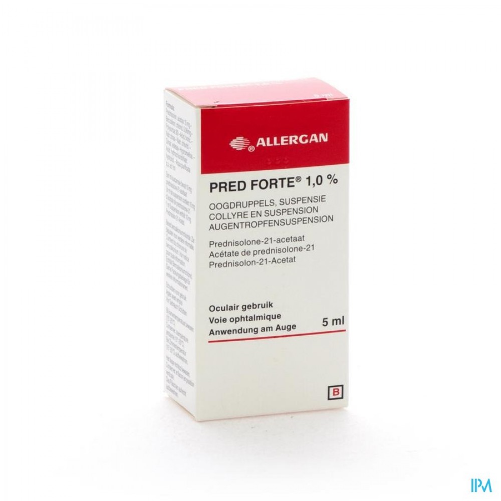 PRED FORTE gtt opht 1 % fl 5 ml