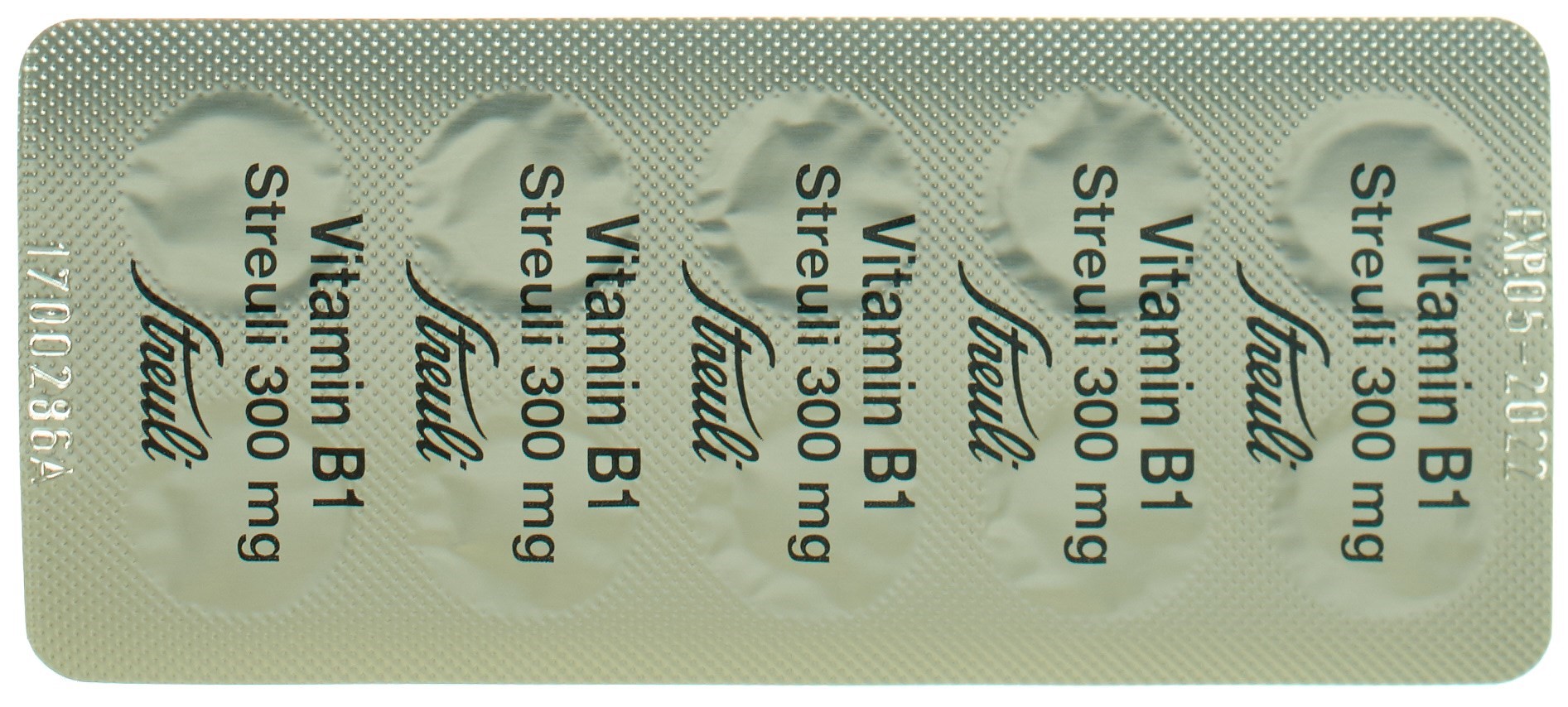 VITAMINE B1 Streuli cpr 300 mg 20 pce