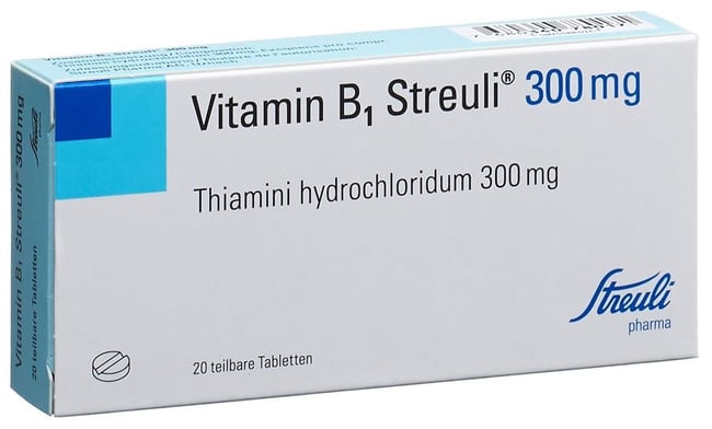 VITAMINE B1 Streuli cpr 300 mg 20 pce