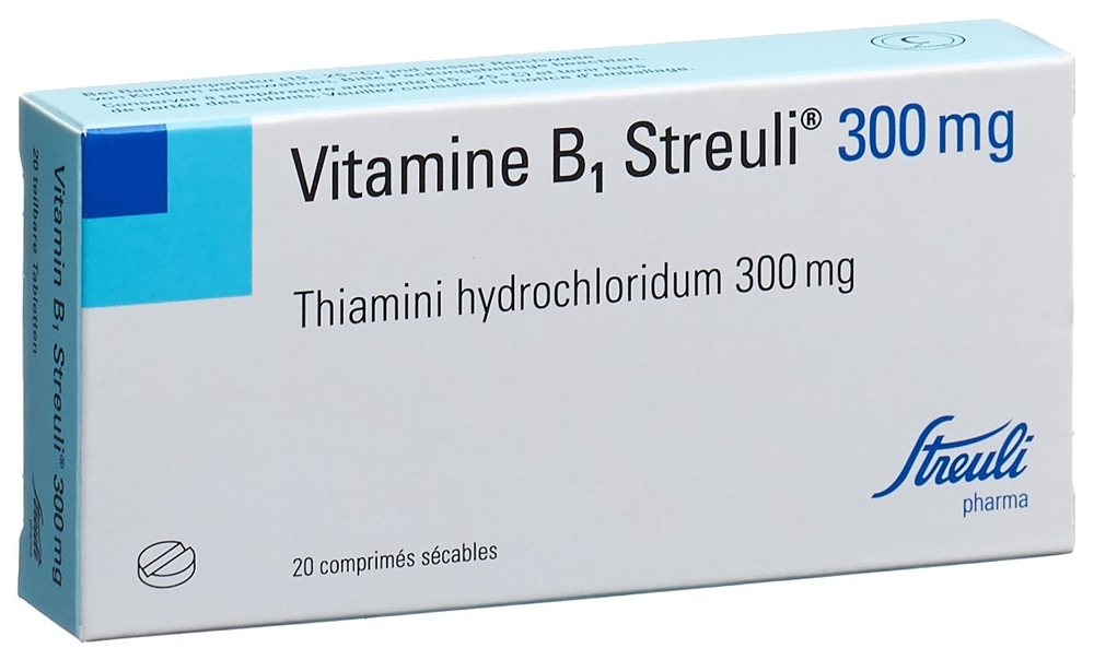 VITAMINE B1 Streuli cpr 300 mg 20 pce