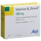 VITAMINE B6 Streuli sol inj 100 mg/2ml 10 amp 2 ml