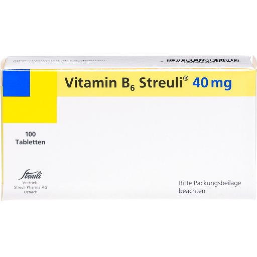 VITAMINE B6 Streuli cpr 40 mg 100 pce