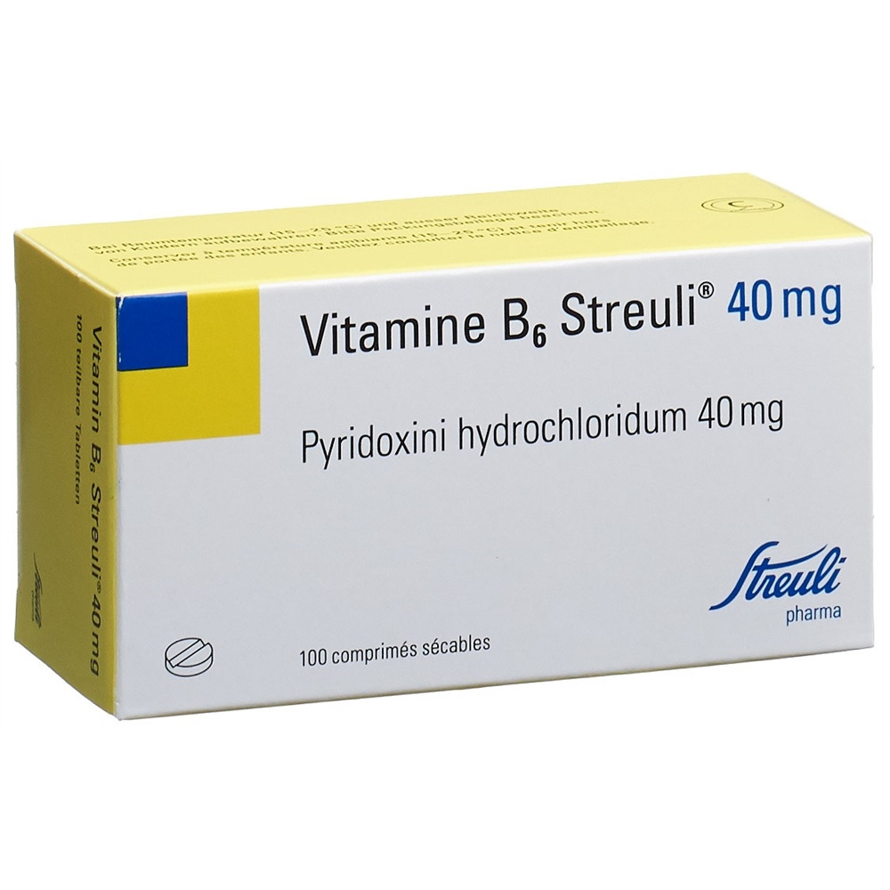 Vitamin B6 Streuli 40 mg, Tabletten