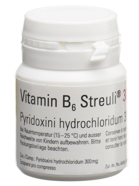 VITAMINE B6 Streuli cpr 300 mg bte 100 pce