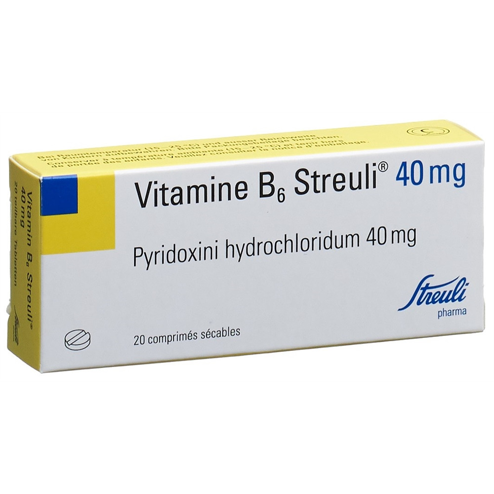 VITAMINE B6 Streuli cpr 40 mg 20 pce