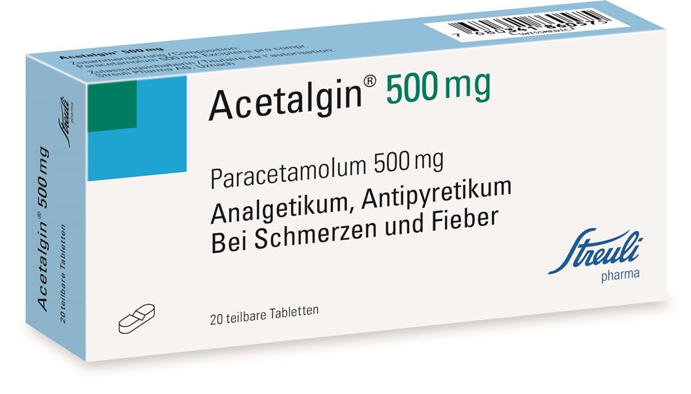 ACETALGINE cpr 500 mg 20 pce