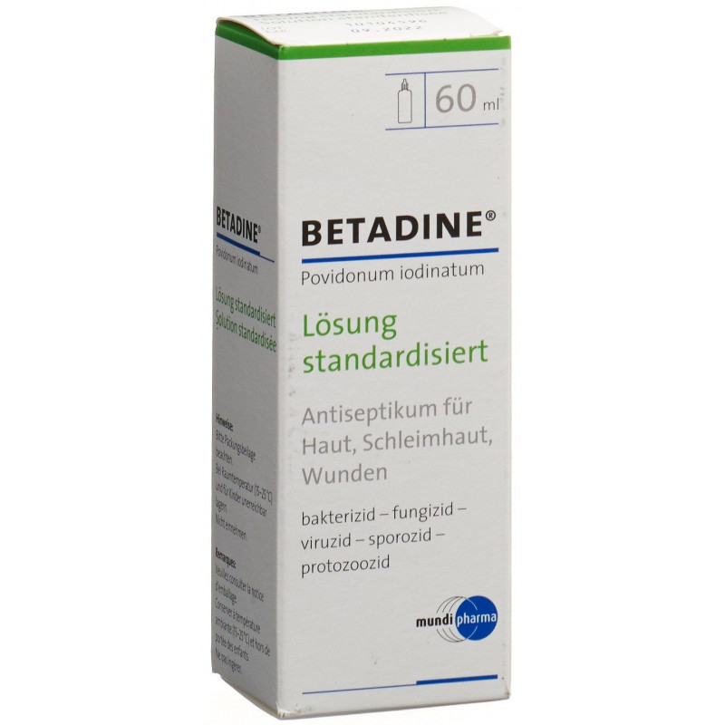 Betadine solution standard, sol (ancien), 60 ml