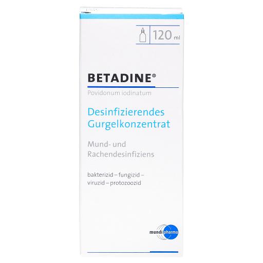 BETADINE gargarisme concentré 120 ml