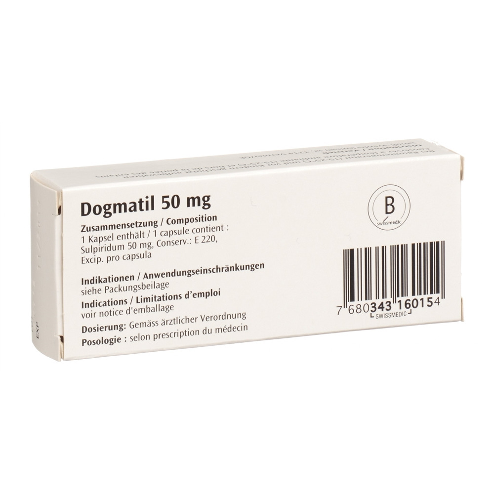 DOGMATIL caps 50 mg 30 pce