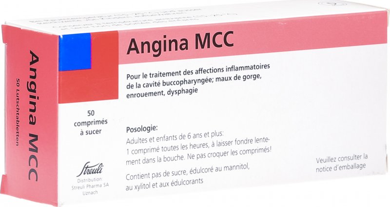 ANGINA MCC Streuli cpr sucer 50 pce