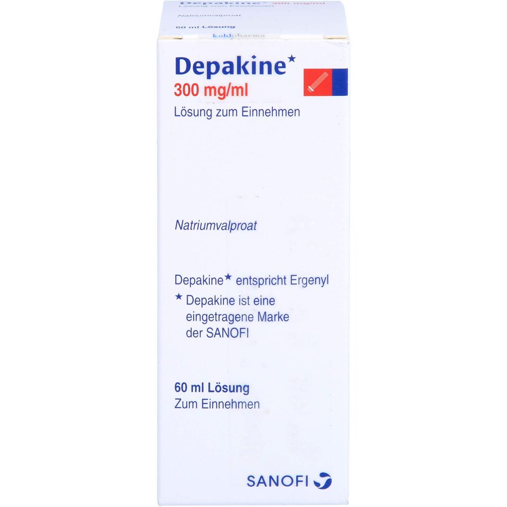 DEPAKINE sol 300 mg/ml fl 60 ml