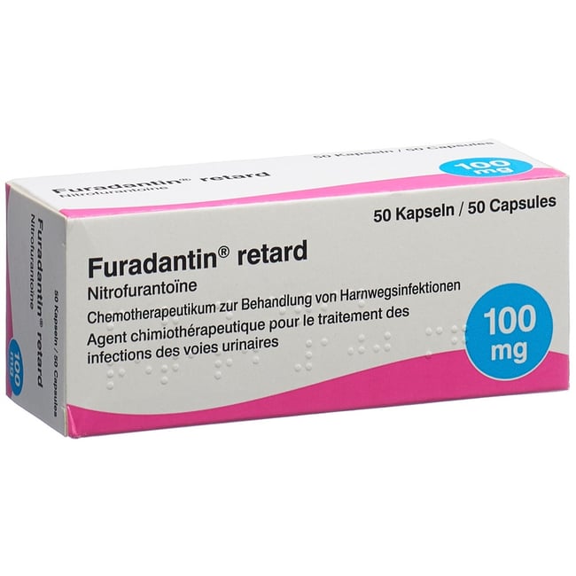 FURADANTIN retard caps ret 100 mg 50 pce