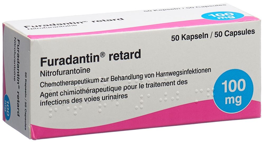 FURADANTIN retard caps ret 100 mg 50 pce