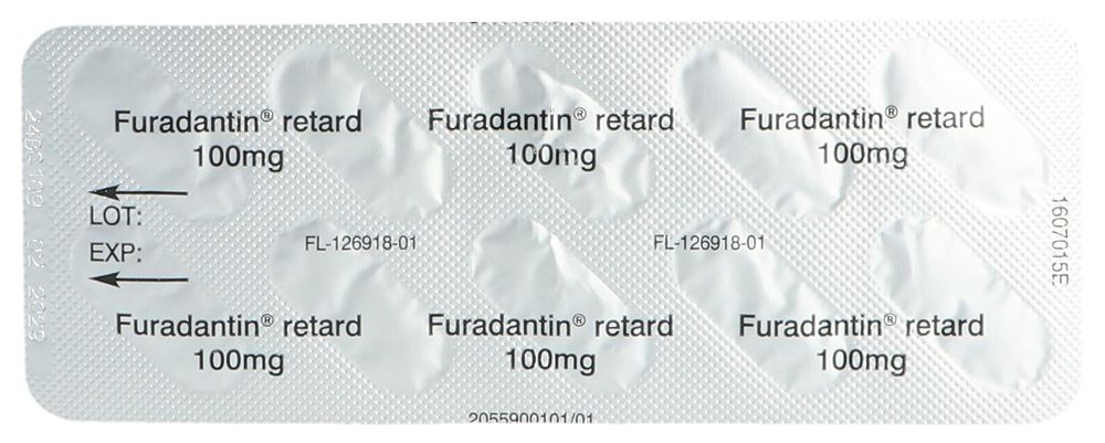 FURADANTIN retard caps ret 100 mg 50 pce