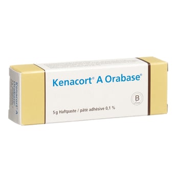 KENACORT A Orabase pâte adhésive 0.1 % tb 5 g