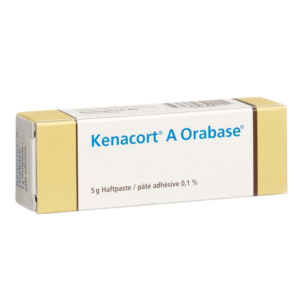 KENACORT A Orabase pâte adhésive 0.1 % tb 5 g