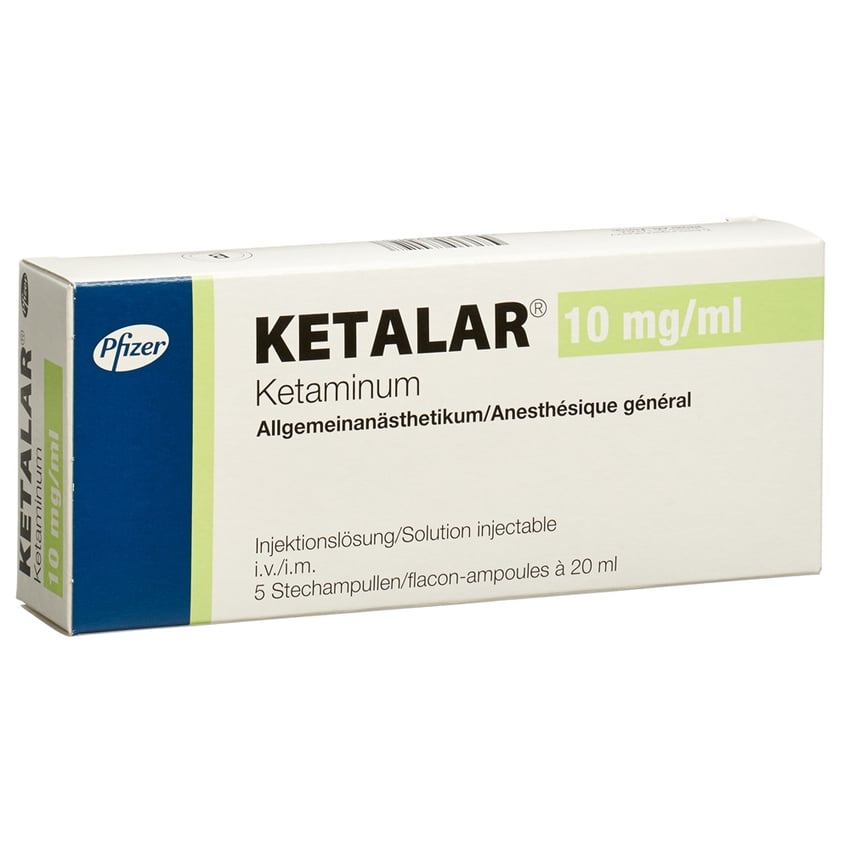 KETALAR sol inj 200 mg/20ml 25 flac 20 ml