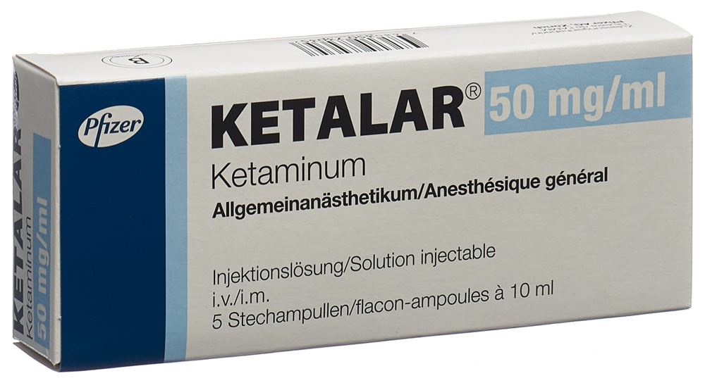 Ketalar 50 mg/ml, Injektions- (i.v., i.m.) / Infusionslösung (i.v.)