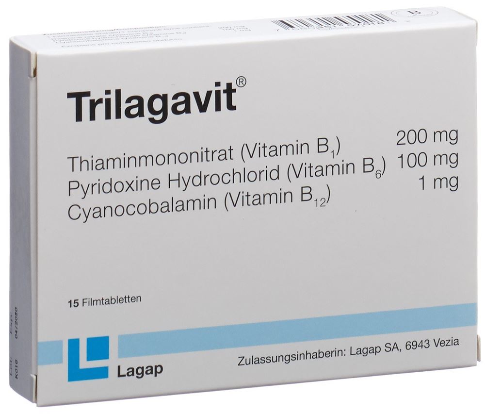 TRILAGAVIT cpr 200 mg 15 pce