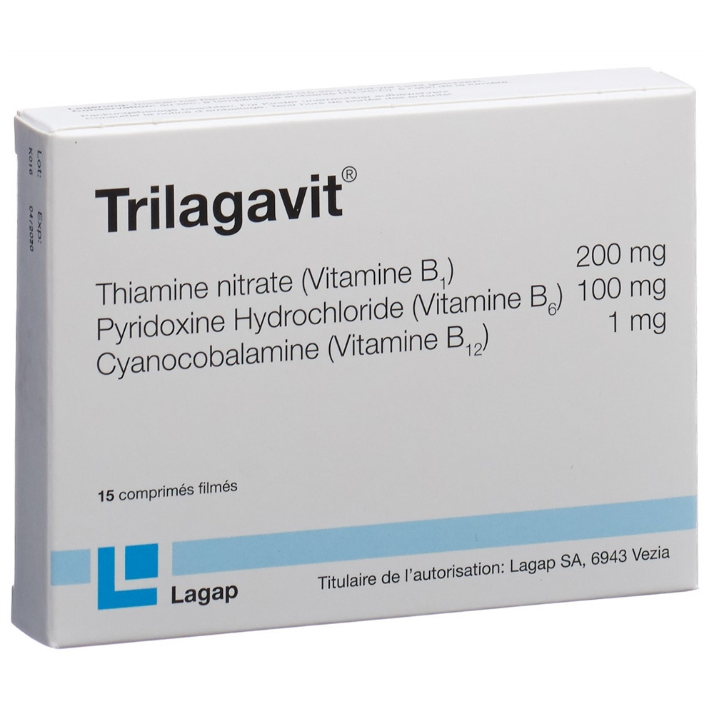TRILAGAVIT cpr 200 mg 15 pce