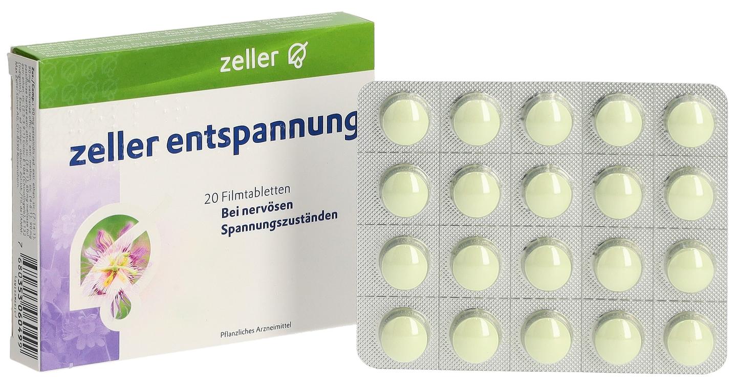 Zeller Entspannung, Filmtabletten