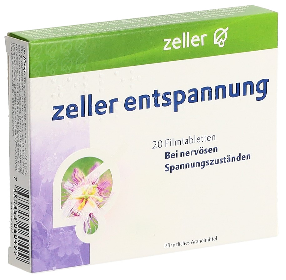Zeller Entspannung, Filmtabletten