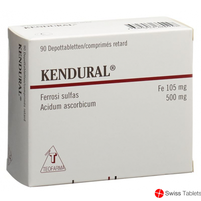 KENDURAL cpr ret 90 pce