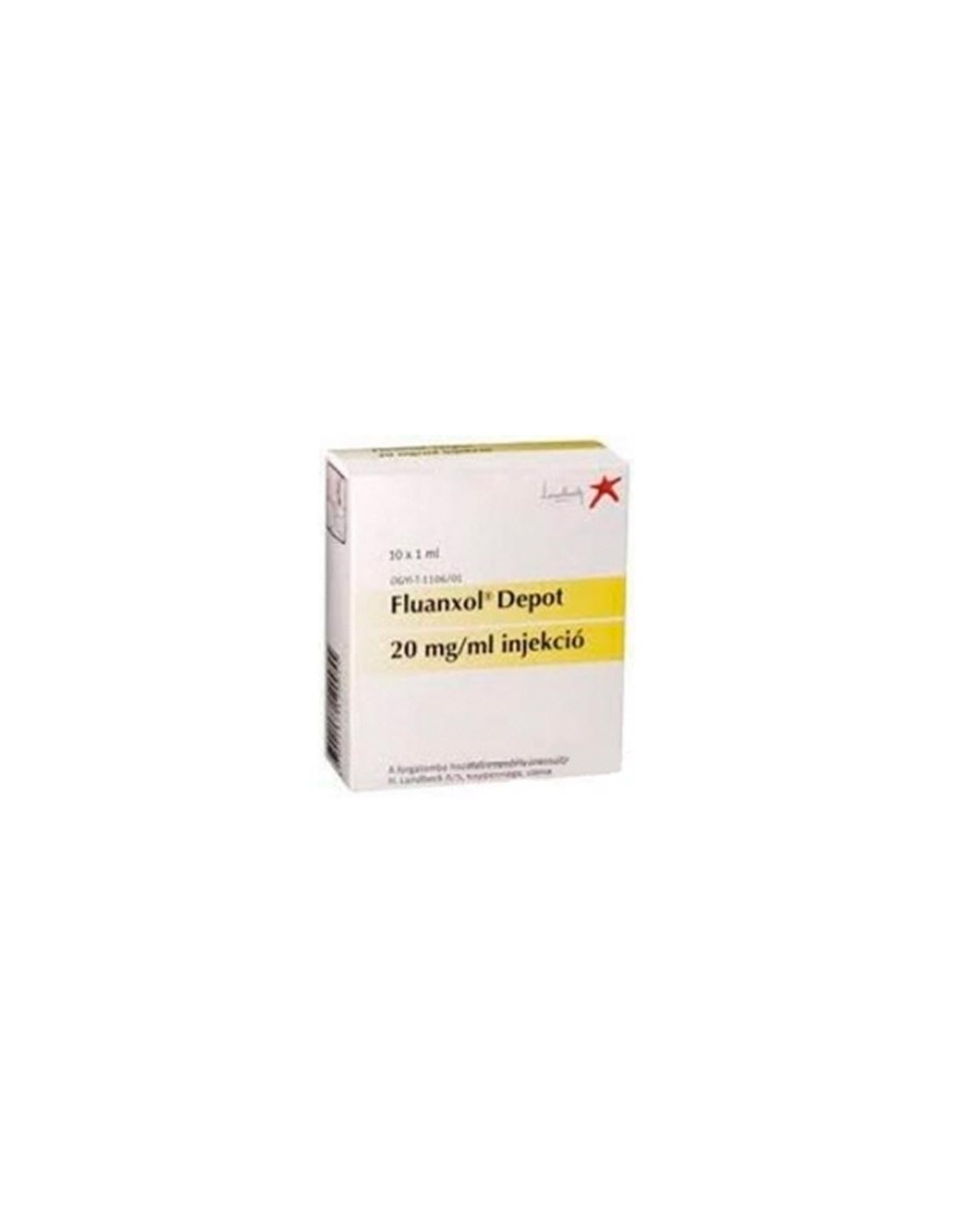 FLUANXOL Depot sol inj 20 mg/ml amp 1 ml