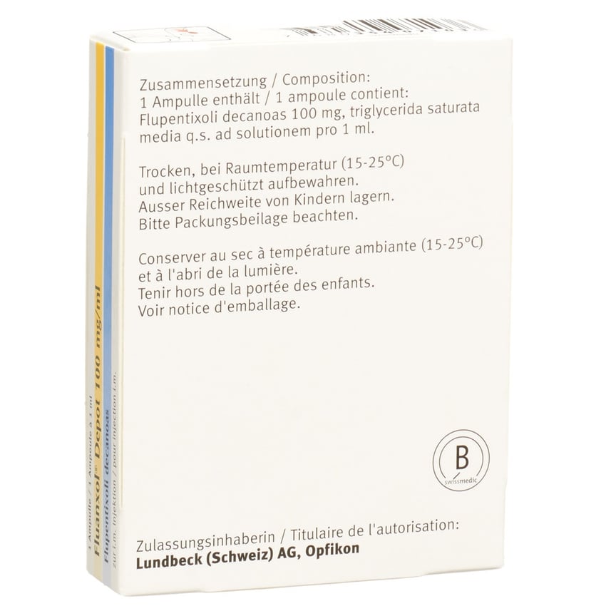 FLUANXOL Depot sol inj 100 mg/ml amp 1 ml