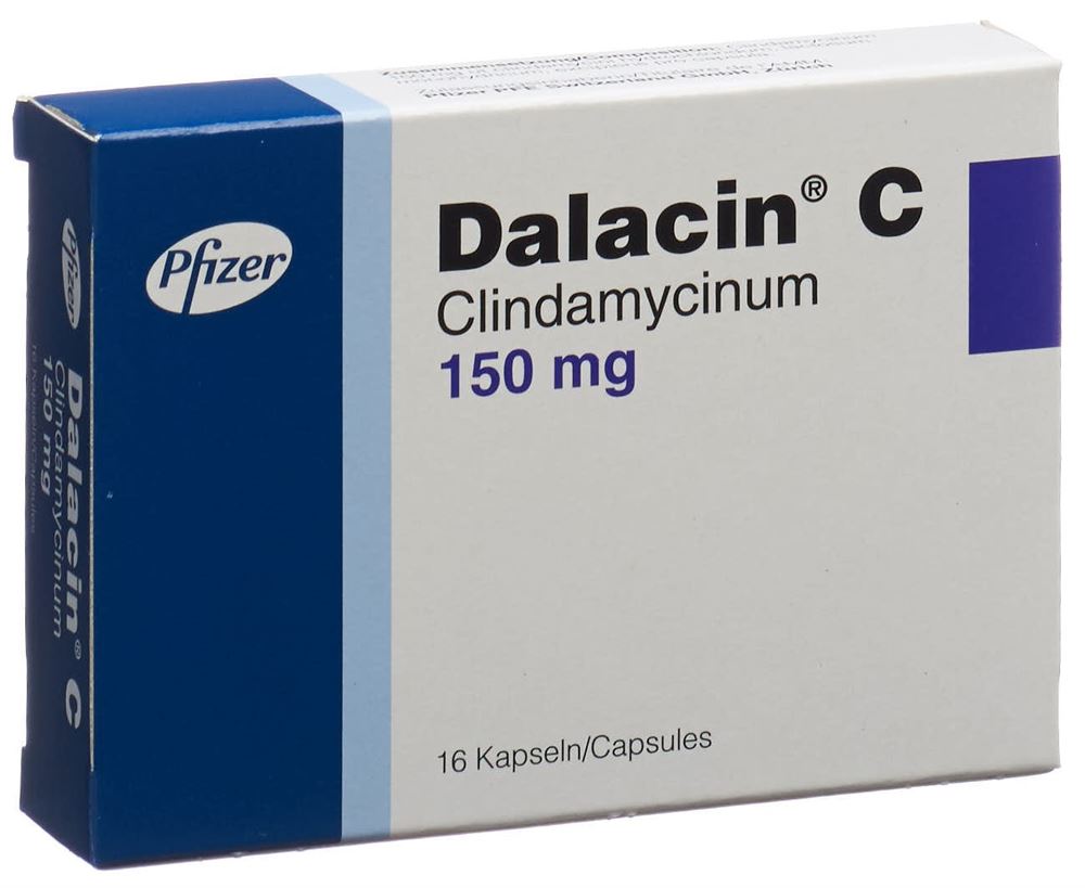 DALACIN C caps 150 mg 16 pce