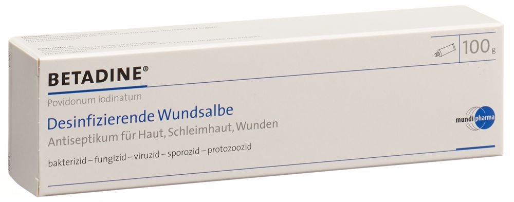 Betadine desinfizierende Wundsalbe, Salbe