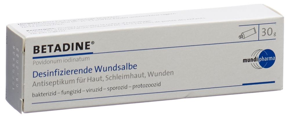 Betadine desinfizierende Wundsalbe, Salbe