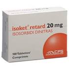 ISOKET retard cpr ret 20 mg 100 pce