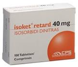ISOKET retard cpr ret 40 mg 100 pce